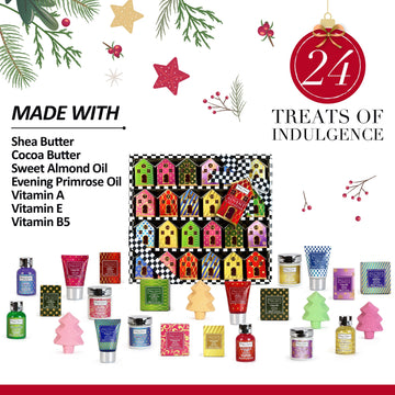 Winter In Venice simple Christmas Chalets Advent Calendar